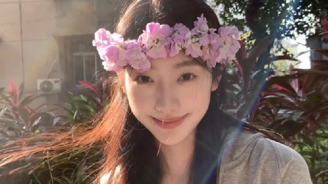 花 少女和好天气