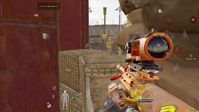 要塞核心区域的闸门关键控制点