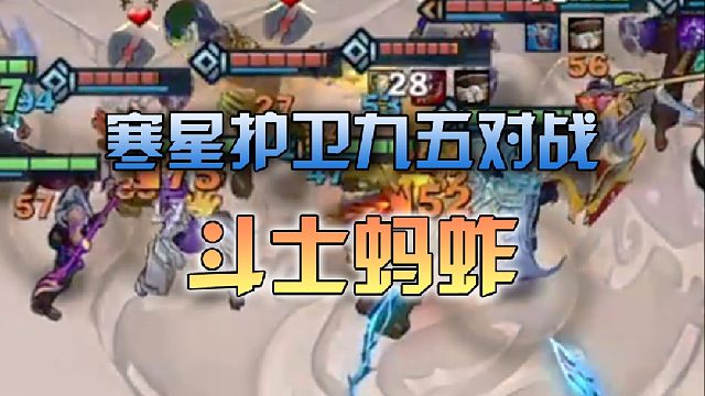寒星护卫九五对战斗士蚂蚱