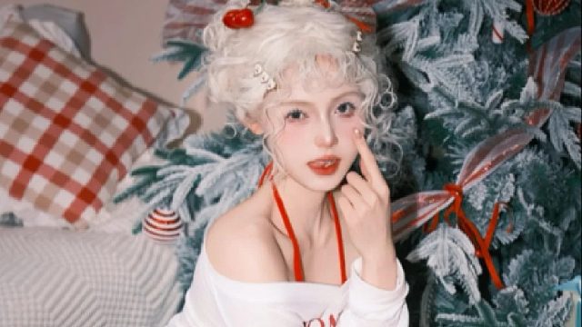 美式辣妹风圣诞写真，必须给自己整一套！