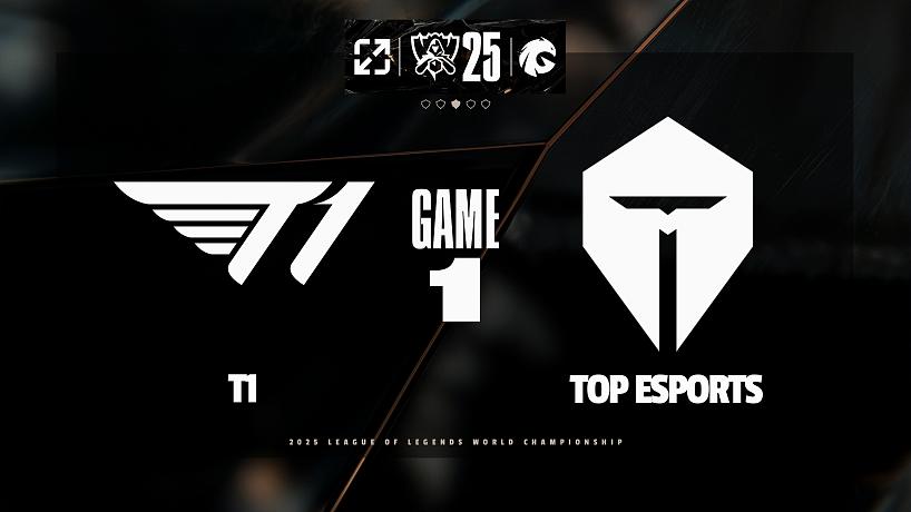 [S15]【T1 vs TES】第一局速看丨2025全球總決賽半決賽丨20251102