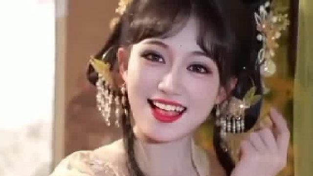 没错我就是嫦娥…怀里的那只小兔子！