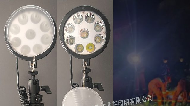 FW6105强光移动升降工作灯27W轻便式防汛应急抢险带警示灯泛光工作灯