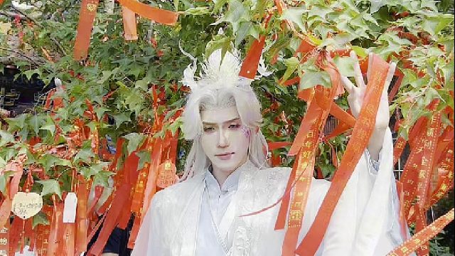 仙侠会，逍遥游；东莞观音山偶遇龙太子@大旗 游园互动，愿所有美好如期而至！