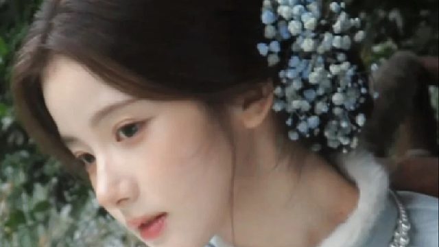 刘亦菲满天星造型，邂逅梦幻江南烟雨画卷