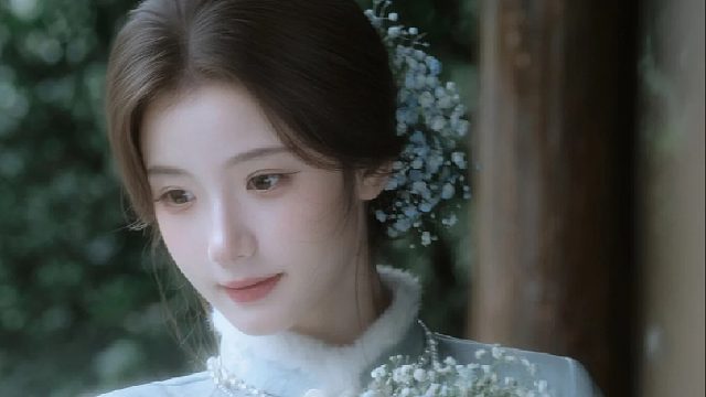 星海漫漫，步步皆绽繁花——满天星旗袍