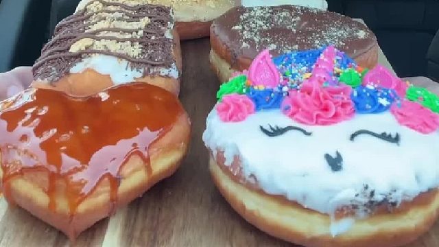 你想吃哪个甜甜圈呢