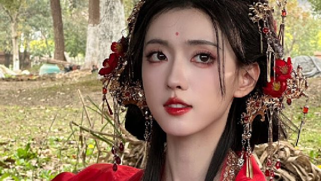 容颜如玉，翩若惊鸿