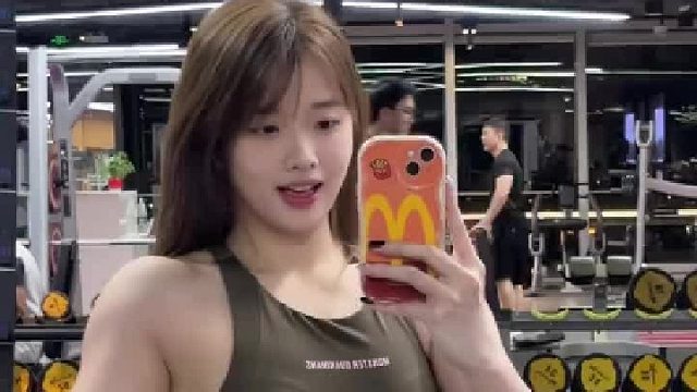 健身带来的反差感