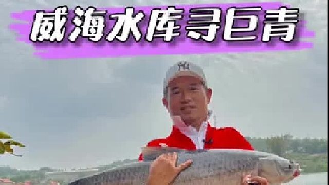今天我们来到了威海的一个水库守钓巨青，却遭遇脱钩跑鱼等一波三折，