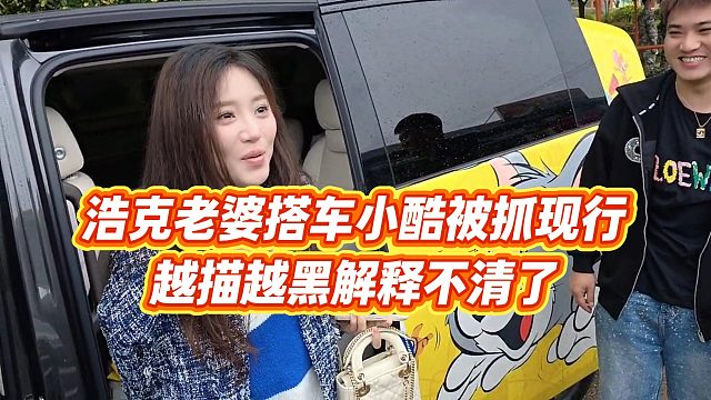 【小小小酷哥】浩克老婆搭车小酷被抓现行，越描越黑解释不清了