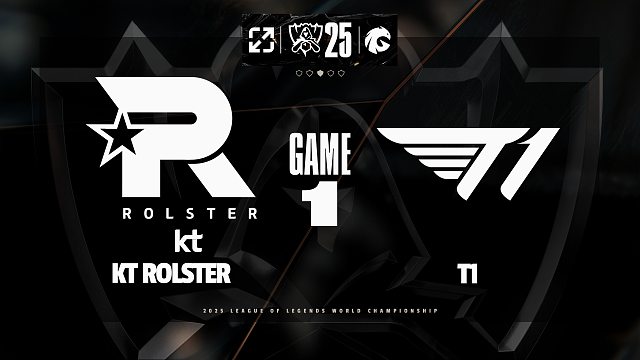 [S15]【KT vs T1】第一局速看丨2025全球总决赛冠亚军决赛丨20251109