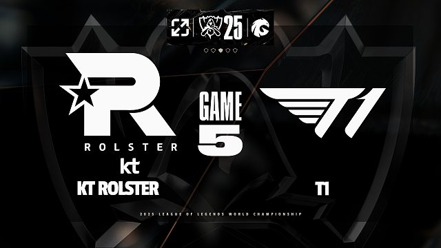 [S15]【KT vs T1】第五局速看丨2025全球总决赛冠亚军决赛丨20251109