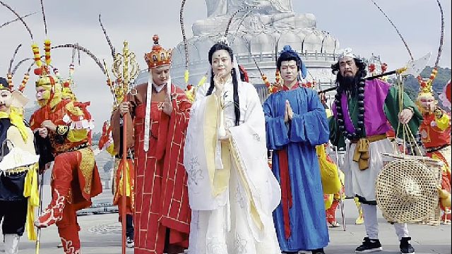 一念清净，心若莲开；东莞观音山又见观音，愿所求皆如愿！