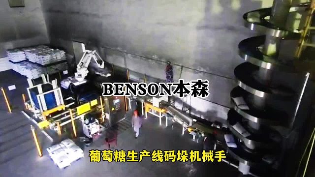 码垛机器人多少钱 葡萄糖生产线码垛机械手