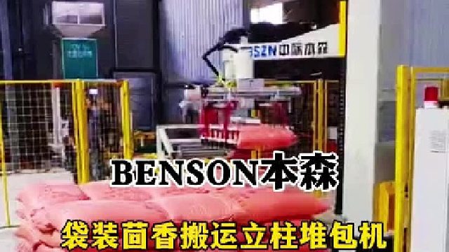 码垛机器人哪家好 袋装茴香搬运立柱堆包机