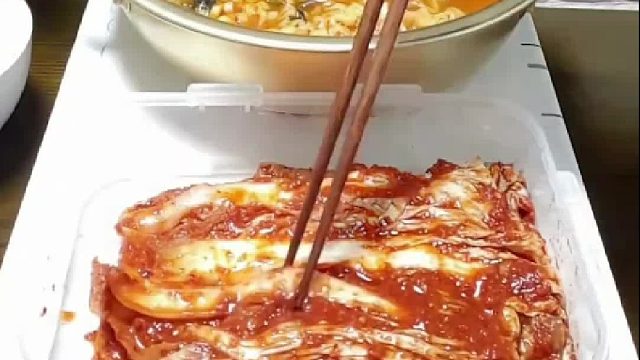 韩国国菜，辛拉面，泡菜