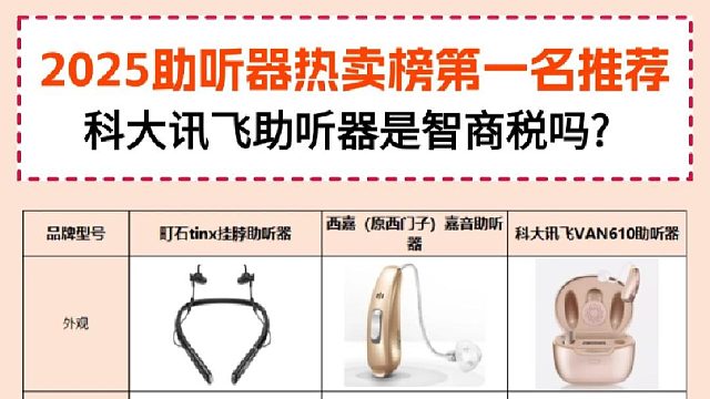 科大讯飞助听器是智商税吗助听器的选择技巧是什么？