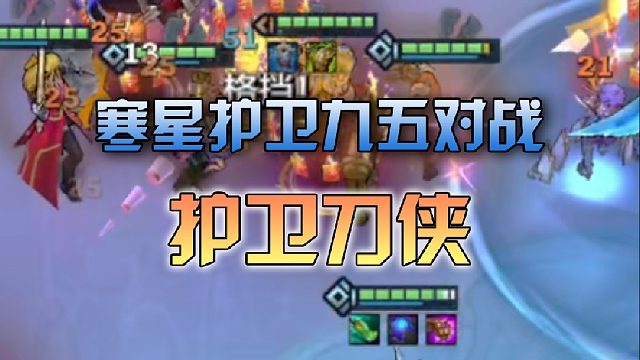 寒星护卫九五对战护卫刀侠