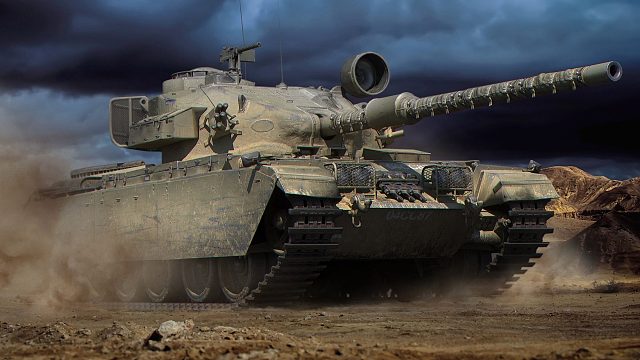 坦克世界  趁乱杀入敌阵中就地消灭