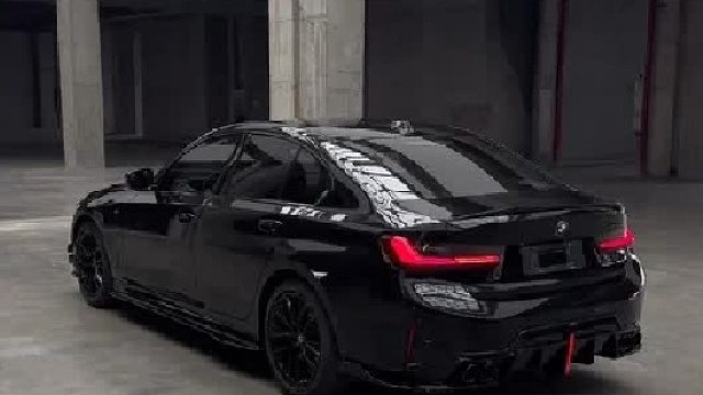 23款宝马325i曜夜简单内外兼修黑武士