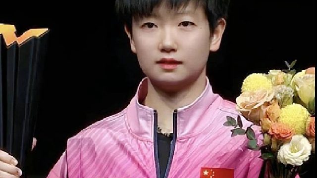 孙颖莎对她来说胸前那抹中国红才是最奢侈的无价华服