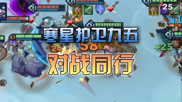 寒星护卫九五对战同行