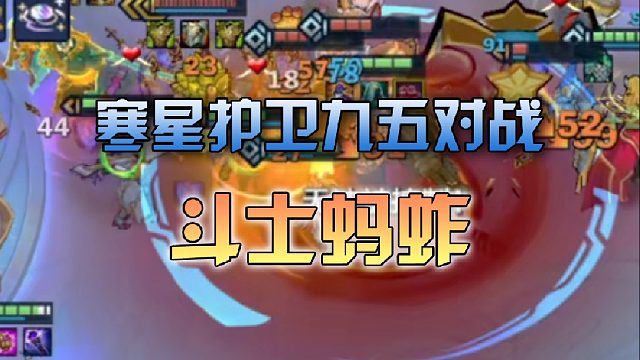 寒星护卫九五对战斗士蚂蚱