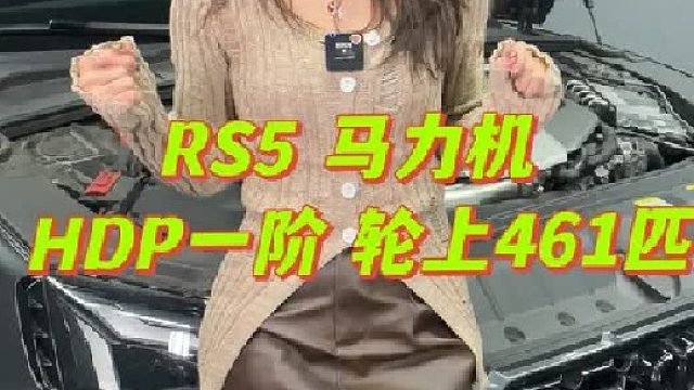 奥迪RS5 2.9T EA839 一阶特调 轮上461匹