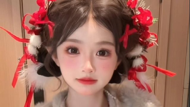 朋友说像公主一样