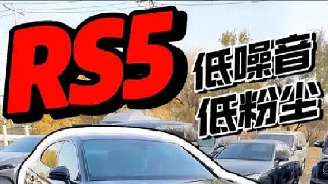 RS5新提车没多久，实在受不了刹车尖叫声和大量的刹车粉尘，直接更换低噪音低粉尘刹车片