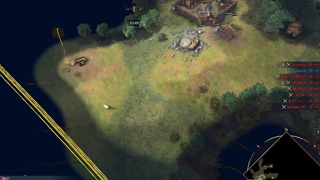 帝国时代4，游牧ffa，迷惑行为，3分10秒，爽！