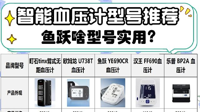 电子血压计的正确用法？鱼跃哪个型号实用？血压计yi用牌子排行