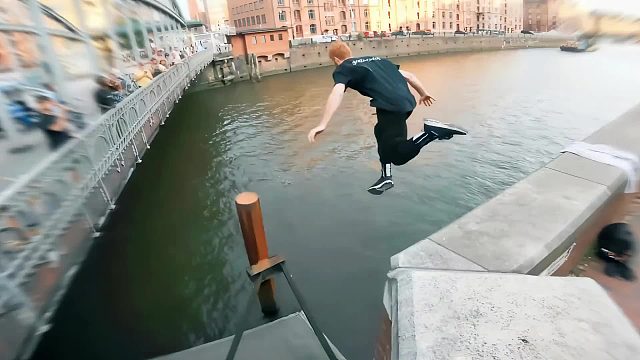 超硬核的跳跃挑战，谁能通关，就能自动解锁算你厉害的头衔