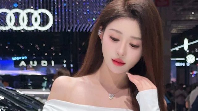 车展女销售上线了