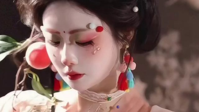 忽惊春到小桃枝～