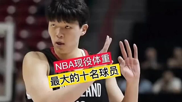 NBA现役体重最大的十名球员