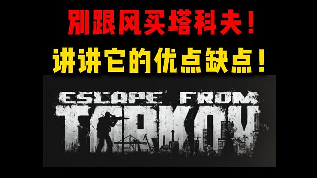 别跟风买塔科夫 讲讲它的优点缺点 逃离塔科夫