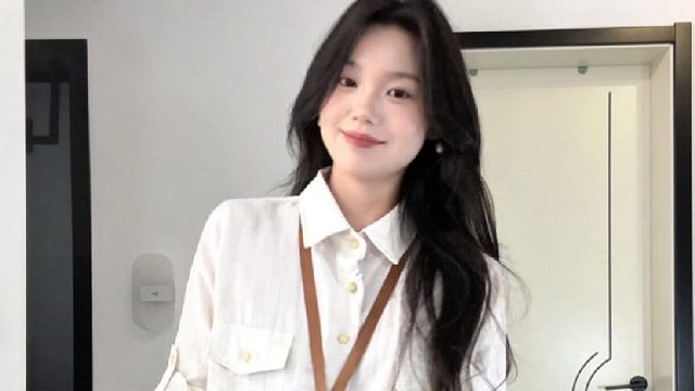 跟着高高种草的衬衫 版型好适合小骨架 正肩