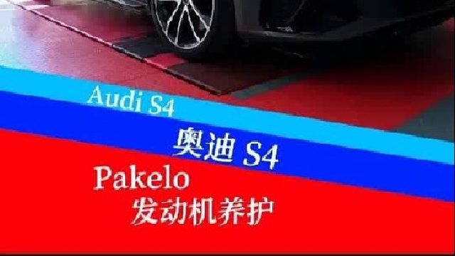 沉浸式体验奥迪S4发动机养护！