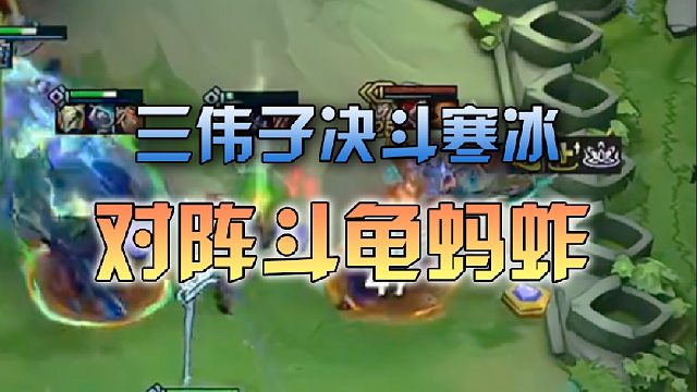 三伟子决斗寒冰对阵斗龟蚂蚱