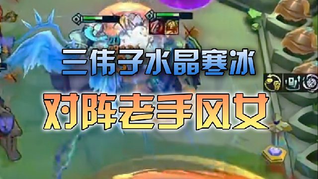三伟子水晶寒冰对阵老手风女