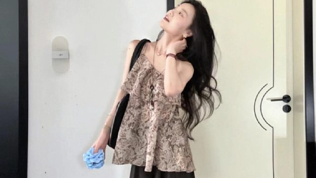 好喜欢这种风格 气质又慵懒的感觉