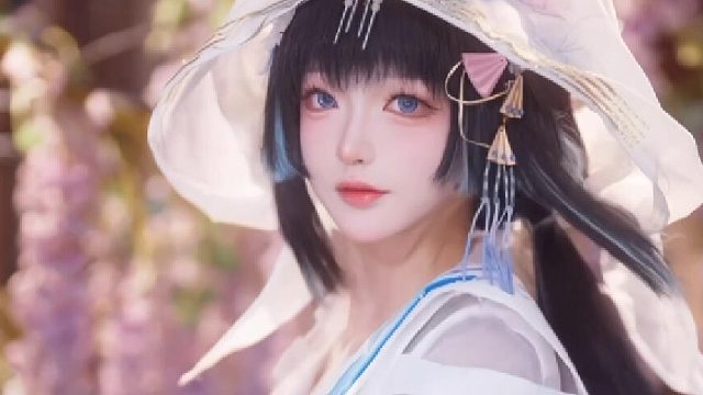 穿上这身白无垢 陪你一世也无关