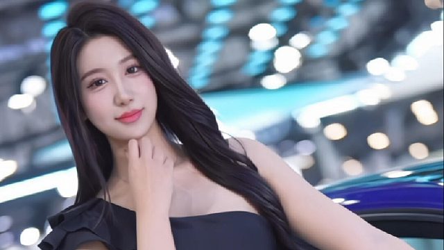 有被她美晕 车模就是车模啊