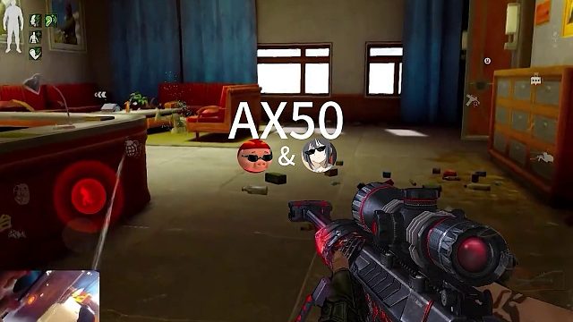 依然一枪定局，精准瞬镜狙杀。