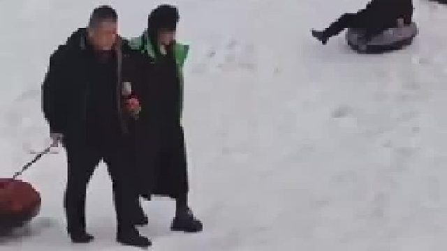 雪地里的欢乐时光