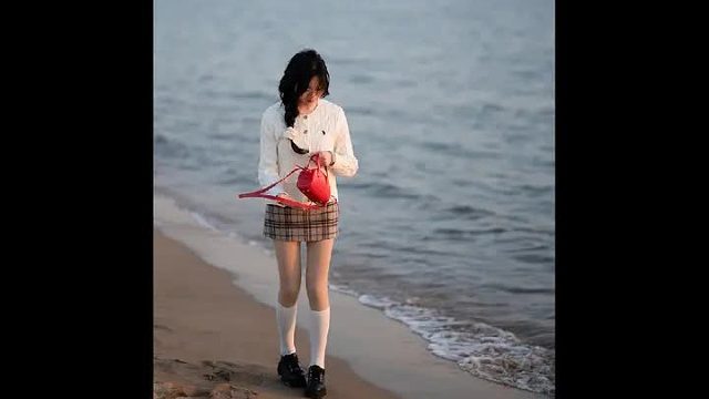 我还挺喜欢拍白袜短裙