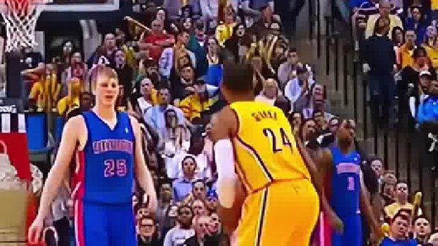 乔治远投技巧炫目，此番演绎几近无瑕