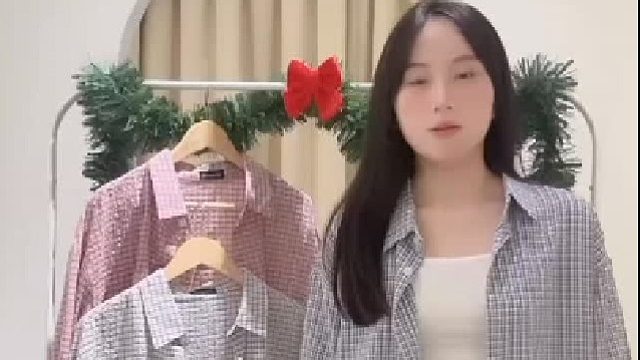 百搭格子衬衫外套，格子设计很好看